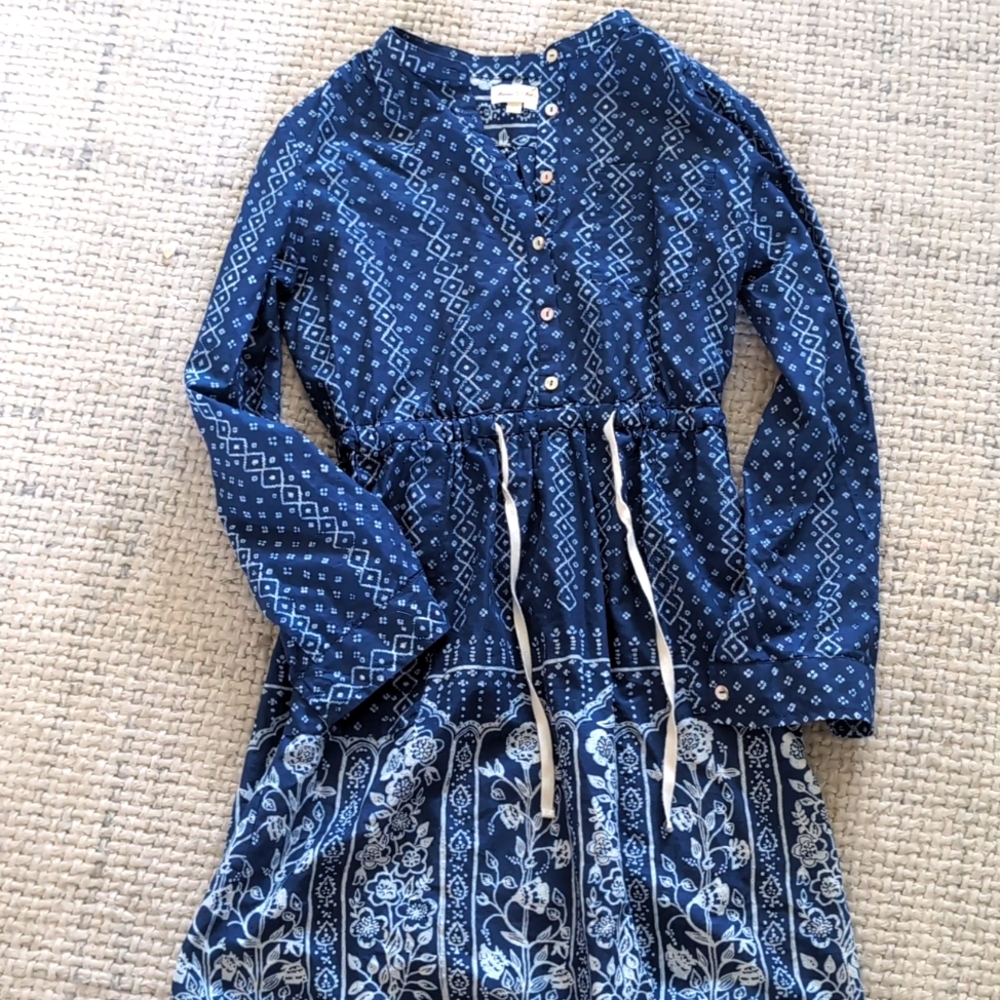 Meadow Rue by Anthropology boho cotton dress